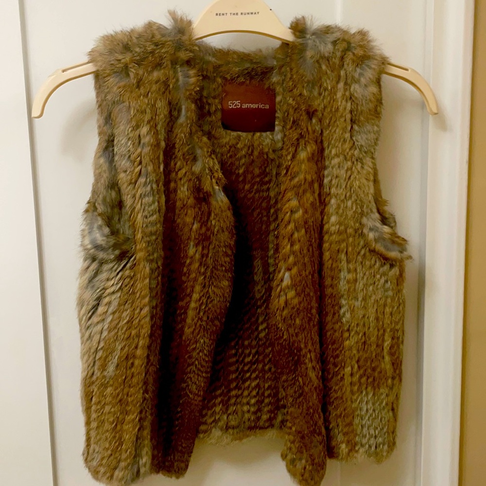 Rabbit Fur Vest